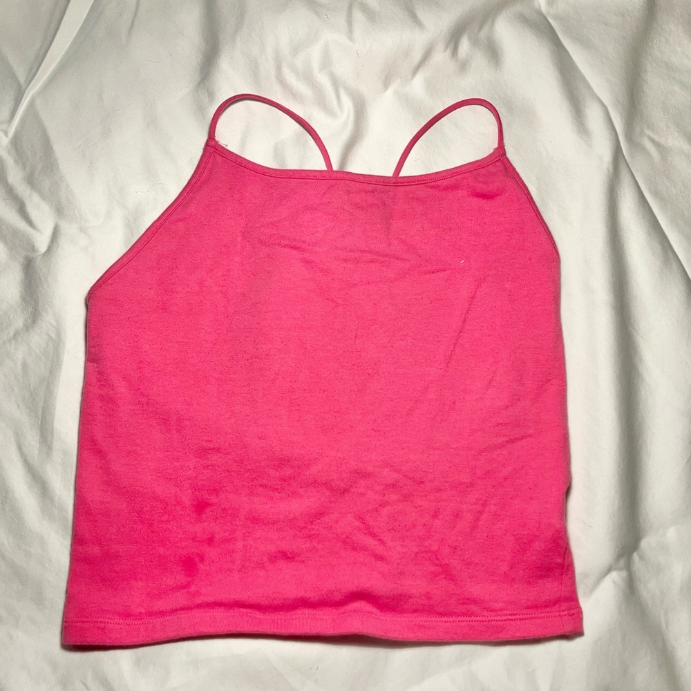 American Eagle Hot Pink Tank Top